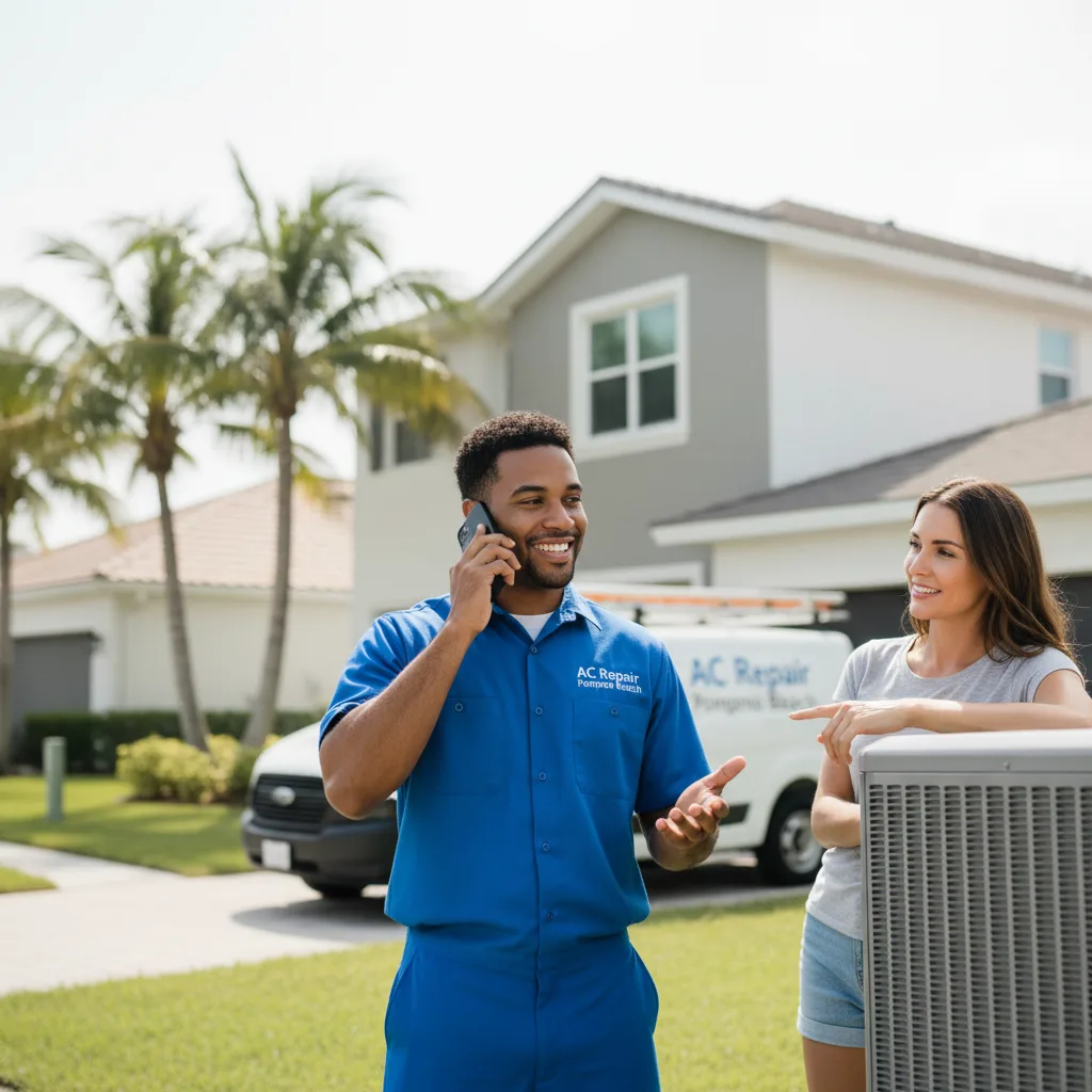 AC Repair Pompano Beach customer support in South Royalton
